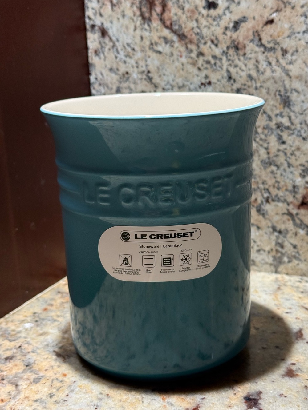 Le Creuset Caribbean Stoneware Utensil Crock